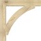 Ekena Millwork Thorton Block Rough Sawn Bracket, Douglas Fir, 4"W x 28"D x 28"H BKT04X28X28THR05RDF - alternate 4